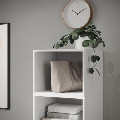 Dessus D'Armoire Elmo, Blanc, 50x40cm, Vicco - Publicité Dessus D'Armoire Elmo, Blanc, 50x40cm, Vicco - Publicité