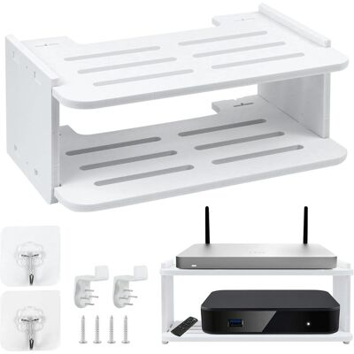 OEM Boîtier Pour Routeur, Routeur, Boîte De Rangement, Support Mural, Meuble Pour Routeur, Étagères Flottantes, Boîtier Décodeur Pour Ranger Appareils Photo, Plantes Vertes, Objets De Décoration, Téléphon - Publicité OEM Boîtier Pour Routeur, Routeur, Boîte De Rangement, Support Mural, Meuble Pour Routeur, Étagères Flottantes, Boîtier Décodeur Pour Ranger Appareils Photo, Plantes Vertes, Objets De Décoration, Téléphon - Publicité