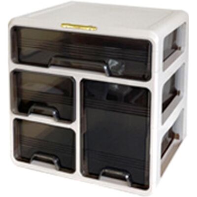 MCKENSA Organiseur De Bureau Avec Tiroir, Boîte De Rangement En Plastique Pour Bureau, Idéal Pour Ranger Cosmétiques, Fournitures De Bureau Et Crèmes (3 Niveaux). Publicité MCKENSA Organiseur De Bureau Avec Tiroir, Boîte De Rangement En Plastique Pour Bureau, Idéal Pour Ranger Cosmétiques, Fournitures De Bureau Et Crèmes (3 Niveaux). Publicité