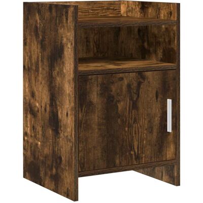 Tables De Chevet Chêne Fumé 40 X 36 X 60 Cm Bois D'Ingénierie Vidaxl - Publicité Tables De Chevet Chêne Fumé 40 X 36 X 60 Cm Bois D'Ingénierie Vidaxl - Publicité