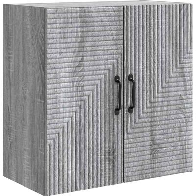 Armoire Murale Sonoma Gris 59 X 31 X 60 Cm Bois D'Ingénierie Vidaxl - Publicité Armoire Murale Sonoma Gris 59 X 31 X 60 Cm Bois D'Ingénierie Vidaxl - Publicité