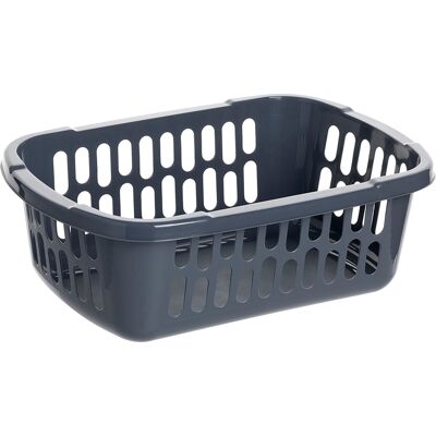 OEM Panier Plastique Moyen 28x19cm Gris Foncé -jag - Publicité OEM Panier Plastique Moyen 28x19cm Gris Foncé -jag - Publicité