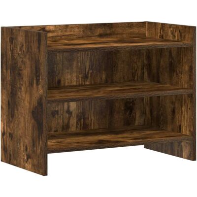 Meuble Tv 60 X 33 X 47 Cm Chêne Fumé Bois D'Ingénierie Vidaxl - Publicité Meuble Tv 60 X 33 X 47 Cm Chêne Fumé Bois D'Ingénierie Vidaxl - Publicité
