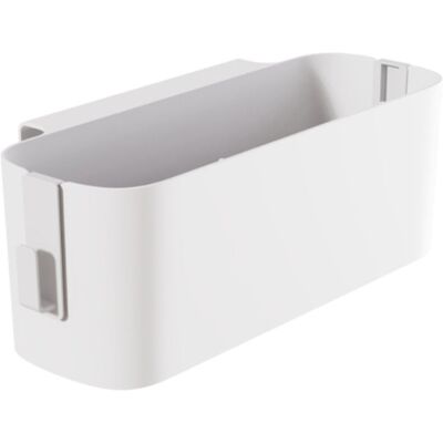 BRINSEA Étagère De Chevet Collège Dortoir Chevet Panier De Rangement Suspendu Panier Gratuit Poinçonnage Chevet Étagère De Rangement Boîte De Rangement De Bureau(blanc) - Publicité BRINSEA Étagère De Chevet Collège Dortoir Chevet Panier De Rangement Suspendu Panier Gratuit Poinçonnage Chevet Étagère De Rangement Boîte De Rangement De Bureau(blanc) - Publicité