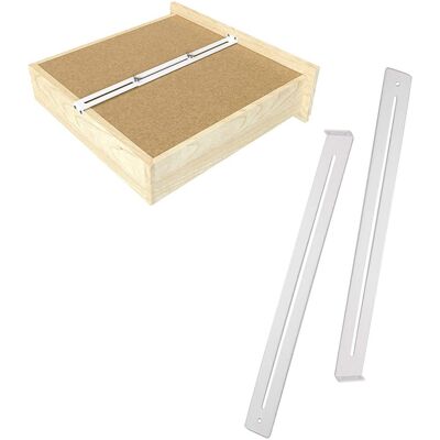 Generic 1pcs Kits De Réparation Pour Tiroirs En Bois, Mdf Ou Panneaux De Particules. Matériaux De Renforcement Pour Meubles - Publicité Generic 1pcs Kits De Réparation Pour Tiroirs En Bois, Mdf Ou Panneaux De Particules. Matériaux De Renforcement Pour Meubles - Publicité