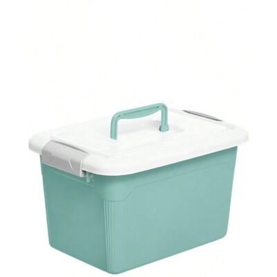 JARDIBRIC Boîte De Rangement Avec Couvercle , 37 X 26.5 X 22 Cm, 13l - Publicité JARDIBRIC Boîte De Rangement Avec Couvercle , 37 X 26.5 X 22 Cm, 13l - Publicité