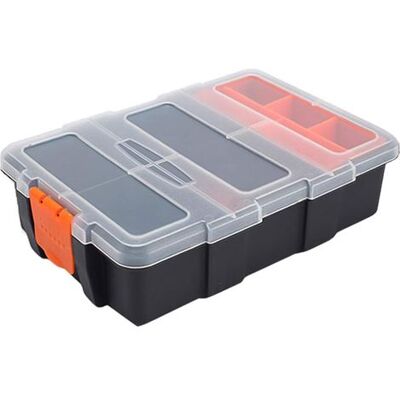 OEM Boîte De Rangement À Outils Portable, Étanche Et Résistante Aux Intempéries, En Plastique, Avec Compartiments Séparateurs Réglables Et Amovibles Pour Outils, Vis, Clous, Rivets Et Boulons. Publicité OEM Boîte De Rangement À Outils Portable, Étanche Et Résistante Aux Intempéries, En Plastique, Avec Compartiments Séparateurs Réglables Et Amovibles Pour Outils, Vis, Clous, Rivets Et Boulons. Publicité