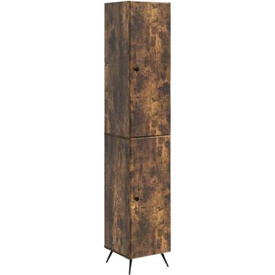 Ensemble De Meubles 2 Pcs Chêne Fumé Bois D'Ingénierie Vidaxl - Publicité Ensemble De Meubles 2 Pcs Chêne Fumé Bois D'Ingénierie Vidaxl - Publicité