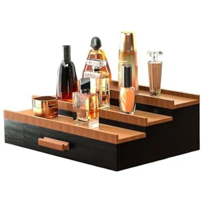 OEM Organisateur De Parfum, 12, 6x8, 7x4, 1 Pouce De Parfum En Bois, Organisateur Cologne À 3 Niveaux Avec Tiroirs Compartiment, Support Cologne Portable Pour Commode Salon, Cadeaux - Publicité OEM Organisateur De Parfum, 12, 6x8, 7x4, 1 Pouce De Parfum En Bois, Organisateur Cologne À 3 Niveaux Avec Tiroirs Compartiment, Support Cologne Portable Pour Commode Salon, Cadeaux - Publicité