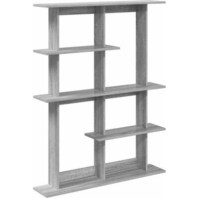 Étagère Murale Sonoma Gris 102 X 20 X 130 Cm Bois D'Ingénierie Vidaxl - Publicité Étagère Murale Sonoma Gris 102 X 20 X 130 Cm Bois D'Ingénierie Vidaxl - Publicité
