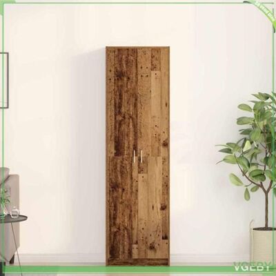 OEM Armoire - Faf7291712449697 - Bois D'Ingénierie - 2 Portes Battantes - 5 Étagères - Publicité OEM Armoire - Faf7291712449697 - Bois D'Ingénierie - 2 Portes Battantes - 5 Étagères - Publicité