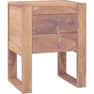 Maison Exclusive - Table De Chevet 40x30x50 Cm Bois De Teck Massif - Publicité Maison Exclusive - Table De Chevet 40x30x50 Cm Bois De Teck Massif - Publicité