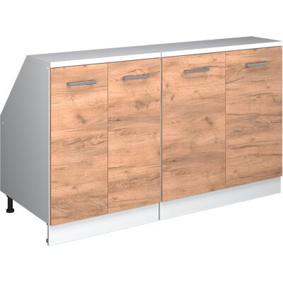 Ensembles De Meuble De Rangement Sous Pente Rion, Chêne De Force Doré, 140cm Lot De 2 Caissons 60 Cm De Profondeur, Vicco - Publicité Ensembles De Meuble De Rangement Sous Pente Rion, Chêne De Force Doré, 140cm Lot De 2 Caissons 60 Cm De Profondeur, Vicco - Publicité