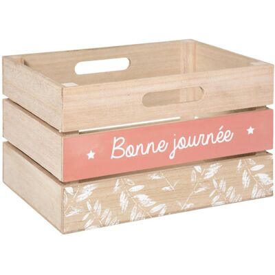 Cagette "new Style" Enfant Atmosphera For Kids - Terracotta - Terracotta - - Publicité Cagette "new Style" Enfant Atmosphera For Kids - Terracotta - Terracotta - - Publicité
