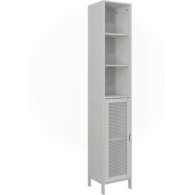 Meuble Salle De Bain Liora, Blanc, 30x170cm Avec 1 Porte, Vicco - Publicité Meuble Salle De Bain Liora, Blanc, 30x170cm Avec 1 Porte, Vicco - Publicité