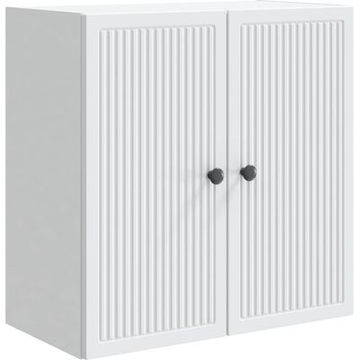 Armoire Murale Blanc 59 X 31 X 60 Cm Bois D'Ingénierie Vidaxl - Publicité Armoire Murale Blanc 59 X 31 X 60 Cm Bois D'Ingénierie Vidaxl - Publicité