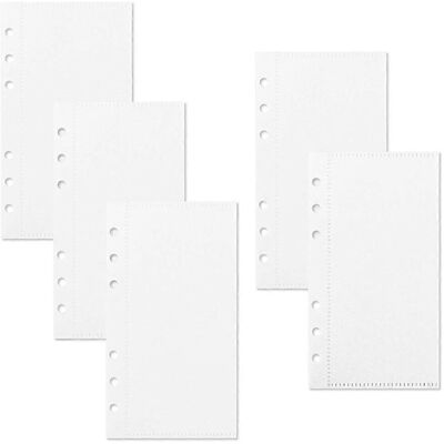 FATRD Lot De 5 Pochettes De Rangement Remplaçables, Pochettes De Rangement Portables, Pochettes Multi-usages Pour Classeur-white - Publicité FATRD Lot De 5 Pochettes De Rangement Remplaçables, Pochettes De Rangement Portables, Pochettes Multi-usages Pour Classeur-white - Publicité