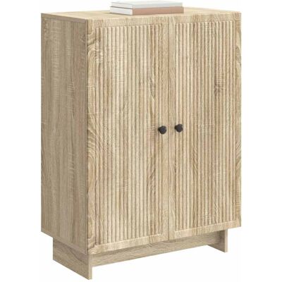 Maison La Vie - Buffet Salon Moderne - Meuble De Rangement - Chêne Sonoma 66 X 34,5 X 90 Cm Bois D'Ingénierie Bu4092 - Publicité Maison La Vie - Buffet Salon Moderne - Meuble De Rangement - Chêne Sonoma 66 X 34,5 X 90 Cm Bois D'Ingénierie Bu4092 - Publicité