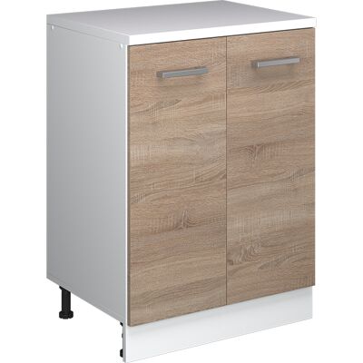 Armoire D'Extension Rion, Sonoma/blanc, 60x46cm Sans Pente Avec 2 Portes, Vicco - Publicité Armoire D'Extension Rion, Sonoma/blanc, 60x46cm Sans Pente Avec 2 Portes, Vicco - Publicité