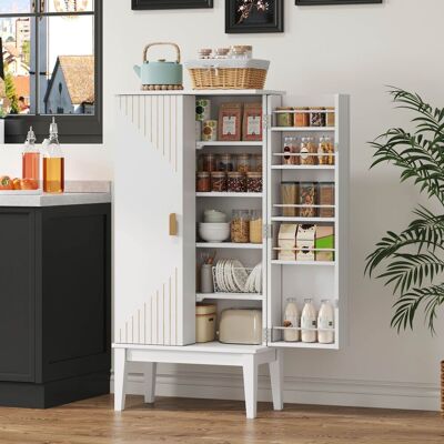 ALLAUVE Buffet Vintage 2 Portes 120x59x30 Cm, Spacieuse Armoire De Cuisine Avec Étagère Intérieure, Meuble De Rangement Idéal Pour Salle À Manger, Salon Et Entrée - Publicité ALLAUVE Buffet Vintage 2 Portes 120x59x30 Cm, Spacieuse Armoire De Cuisine Avec Étagère Intérieure, Meuble De Rangement Idéal Pour Salle À Manger, Salon Et Entrée - Publicité
