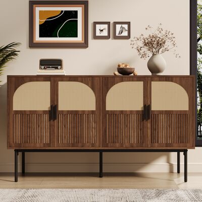 MIDUODUO Crédenza Moderne Et Simple Armoire À Buffet Moderne Caisse De Rangement Buffet De Salon,140l X 40l X 80h(cm) - Publicité MIDUODUO Crédenza Moderne Et Simple Armoire À Buffet Moderne Caisse De Rangement Buffet De Salon,140l X 40l X 80h(cm) - Publicité