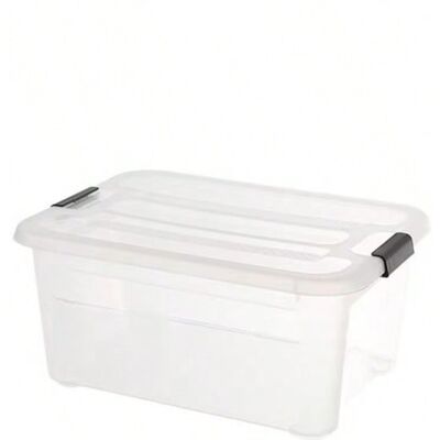 JARDIBRIC Boîte De Rangement Avec Couvercle , 31 X 23 X 14.5 Cm, 7l - Publicité JARDIBRIC Boîte De Rangement Avec Couvercle , 31 X 23 X 14.5 Cm, 7l - Publicité