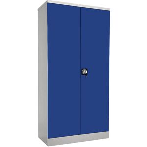 EUROKRAFTBASIC eurokraft basic, Armoire métallique Nilas, avec 4 tablettes, h