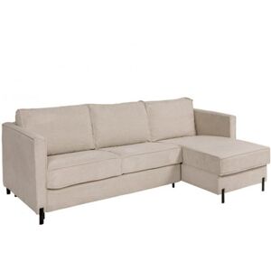 Italian Spirit - Canapé D'Angle Express 120 Meribel Sommier Lattes Matelas 20 Cm Velours Côtelé Perle - Publicité Italian Spirit - Canapé D'Angle Express 120 Meribel Sommier Lattes Matelas 20 Cm Velours Côtelé Perle - Publicité