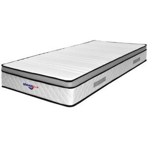 KING OF DREAMS Matelas Marie A Ressorts + 3 Cm Matelas Face De Contact Latex En 70 Kg/m3-120x190 Hauteur +/- 25 Cm - Accueil Ferme - Soutien Ferme - 5 Zones De Confort - - Publicité KING OF DREAMS Matelas Marie A Ressorts + 3 Cm Matelas Face De Contact Latex En 70 Kg/m3-120x190 Hauteur +/- 25 Cm - Accueil Ferme - Soutien Ferme - 5 Zones De Confort - - Publicité
