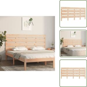 VIDAXL Tête De Lit 180x3x80 Cm Bois Massif De Pin - Tête De Lit - Têtes De Lit - Tête De Lit En Bois - Tête De Lit En Bois Massif - Publicité VIDAXL Tête De Lit 180x3x80 Cm Bois Massif De Pin - Tête De Lit - Têtes De Lit - Tête De Lit En Bois - Tête De Lit En Bois Massif - Publicité
