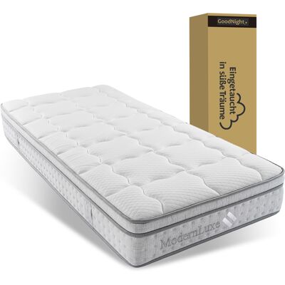 ACKERMAN Matelas À Ressorts Ensachés 7 Zones 90x200 Cm H3, Matelas Hybride En Mousse Froide De 25 Cm D'Épaisseur, Élasticité Ponctuelle Ergonomique Et Respirant, Certifié Oeko-tex, Matelas Pour Une Personne - Publicité ACKERMAN Matelas À Ressorts Ensachés 7 Zones 90x200 Cm H3, Matelas Hybride En Mousse Froide De 25 Cm D'Épaisseur, Élasticité Ponctuelle Ergonomique Et Respirant, Certifié Oeko-tex, Matelas Pour Une Personne - Publicité