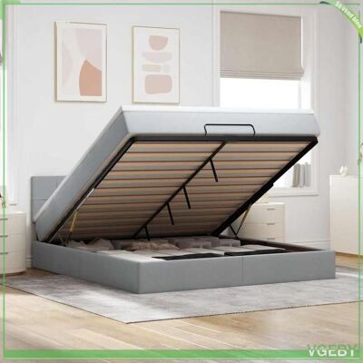OEM Lit Ottoman - 3312319 - 160x200 Cm - Rangement Sous Le Lit & Led Intégrée - Matelas 20 Cm Ressorts Ensachés - Publicité OEM Lit Ottoman - 3312319 - 160x200 Cm - Rangement Sous Le Lit & Led Intégrée - Matelas 20 Cm Ressorts Ensachés - Publicité