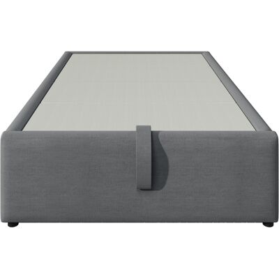 Generic Lit Rembourré Simple 90×190 Cm,cadre De Lit Rembourré Avec Usb-c Et Sommier À Lattes Pleine Surface,sans Tête De Lit,coton,gris - Publicité Generic Lit Rembourré Simple 90×190 Cm,cadre De Lit Rembourré Avec Usb-c Et Sommier À Lattes Pleine Surface,sans Tête De Lit,coton,gris - Publicité
