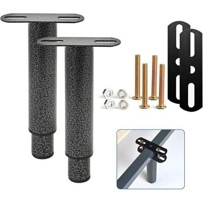 OEM Pied De Lit, Pieds De Sommier, Lot De 2 Pied De Lit Liaison Mtal Rglables En Mtal Pieds Pour Sommier, Trs Rsistants Convient Pour Lattes Universel Sommier Mtal, Armoire, Canap 18 33cm (gris)-dou - Publicité OEM Pied De Lit, Pieds De Sommier, Lot De 2 Pied De Lit Liaison Mtal Rglables En Mtal Pieds Pour Sommier, Trs Rsistants Convient Pour Lattes Universel Sommier Mtal, Armoire, Canap 18 33cm (gris)-dou - Publicité