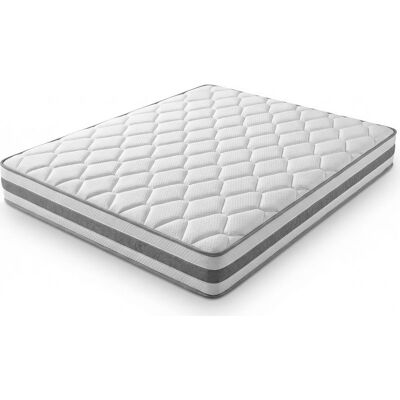 ACKERMAN Mattress 180x200 H4 Height 25cm With Comfort Foam, 7-zone Pocket Spring Mattress Ergonomic, Adult Spring Mattress Oeko-tex Certified - Publicité ACKERMAN Mattress 180x200 H4 Height 25cm With Comfort Foam, 7-zone Pocket Spring Mattress Ergonomic, Adult Spring Mattress Oeko-tex Certified - Publicité