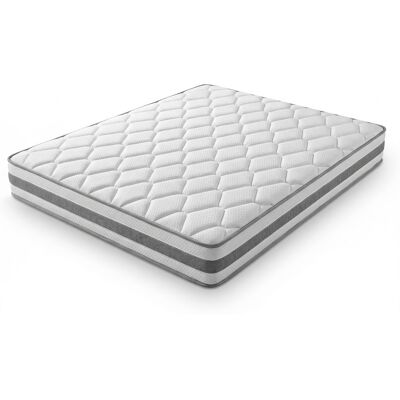 ARRIGONI Matelas 140x200 H4, Hauteur 25 Cm, Avec Mousse Confort, Matelas À Ressorts Ensachés 7 Zones Ergonomique, Matelas À Ressorts Pour Adulte Certifié Oeko-tex - Publicité ARRIGONI Matelas 140x200 H4, Hauteur 25 Cm, Avec Mousse Confort, Matelas À Ressorts Ensachés 7 Zones Ergonomique, Matelas À Ressorts Pour Adulte Certifié Oeko-tex - Publicité