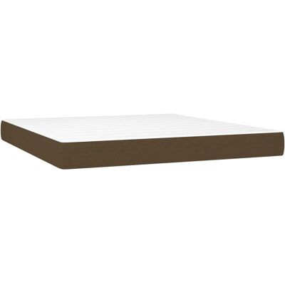 Maison Exclusive - Matelas De Lit À Ressorts Ensachés Fermeté Moyenne Marron Foncé 180x200x20 Cm - Publicité Maison Exclusive - Matelas De Lit À Ressorts Ensachés Fermeté Moyenne Marron Foncé 180x200x20 Cm - Publicité