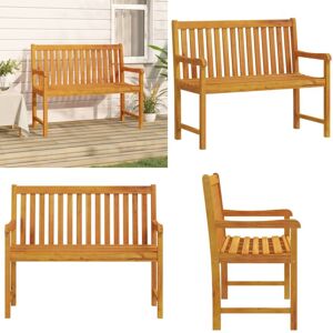 Vidaxl - Banc De Jardin 110 Cm Bois D'Acacia Solide - Banc De Jardin - Mobilier De Jardin - Banc En Bois - Acacia Massif - Terrasse - Home & Living - Publicité Vidaxl - Banc De Jardin 110 Cm Bois D'Acacia Solide - Banc De Jardin - Mobilier De Jardin - Banc En Bois - Acacia Massif - Terrasse - Home & Living - Publicité