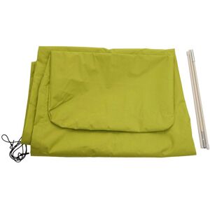 Housse de protection HHG pour parasol jusqu'à 4,3 m (3x3 m), housse avec fermeture éclair vert clair - green - Publicité