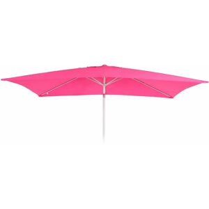 HHG Jamais utilisé] Toile de rechange pour parasol N23, Toile de rechange pour parasol, 2x3m rectangulaire tissu/textile 4,5kg uv 50+ rose - pink - Publicité