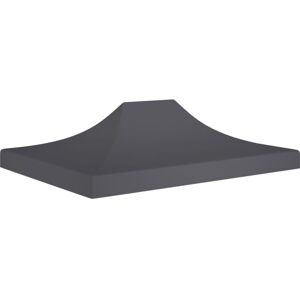 vidaXL Toit de tente pour fête 4x3 m Anthracite - Toit de tente pour fête - Publicité vidaXL Toit de tente pour fête 4x3 m Anthracite - Toit de tente pour fête - Publicité