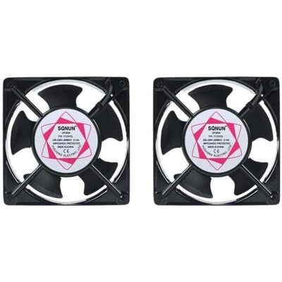 Zanussi Ventilateur Axial Pour Inserts De Cheminée, Encastrable, Résistant Aux Hautes Températures, Pales Métalliques, Silencieux, Universel, 120 X 120 X 38 Mm – 2 Pièces - Publicité Zanussi Ventilateur Axial Pour Inserts De Cheminée, Encastrable, Résistant Aux Hautes Températures, Pales Métalliques, Silencieux, Universel, 120 X 120 X 38 Mm – 2 Pièces - Publicité
