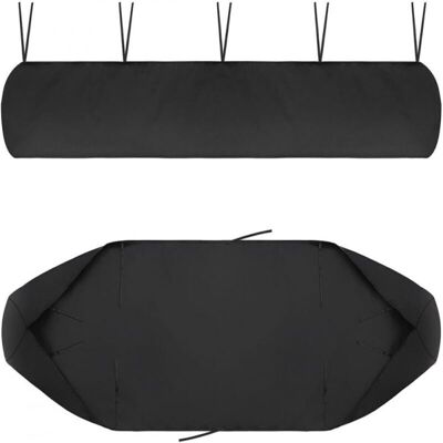 Melissa Housse Auvent Jardin 4m, 420d Oxford Anti-uv Étanche, Protection Hiver (noir) - Publicité Melissa Housse Auvent Jardin 4m, 420d Oxford Anti-uv Étanche, Protection Hiver (noir) - Publicité