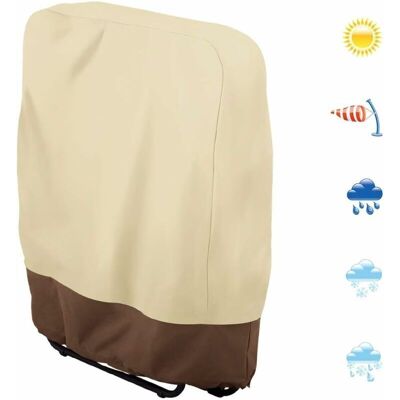 URSUS Housse Pour Chaises Pliantes Pour Extérieur, Tissu Imperméable Oxford 190t, 93 X 82 Cm - Publicité URSUS Housse Pour Chaises Pliantes Pour Extérieur, Tissu Imperméable Oxford 190t, 93 X 82 Cm - Publicité