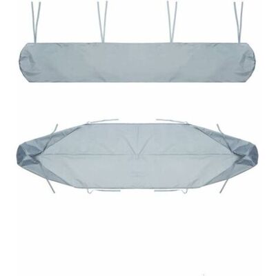 ABYSSE Housse De Protection Pour Auvent, 2 M Gris Housse De Rangement Pour Auvent Rétractable Manuel Étanche Et Anti-poussière Pour Auvent De Terrasse - Publicité ABYSSE Housse De Protection Pour Auvent, 2 M Gris Housse De Rangement Pour Auvent Rétractable Manuel Étanche Et Anti-poussière Pour Auvent De Terrasse - Publicité