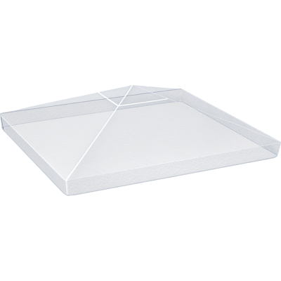 ARRIGONI Housse Bâche De Protection Transparente En Pvc Pour Auvent De Pergola Gazebo 3 X 3 M - Publicité ARRIGONI Housse Bâche De Protection Transparente En Pvc Pour Auvent De Pergola Gazebo 3 X 3 M - Publicité