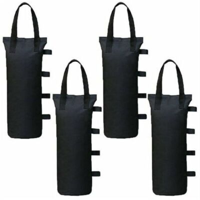 OEM Lot De 4 Poids De Gazebo Pour Tonnelle Et Pavillon, Sac De Lestage Sable Pour Jambes, Tentes Pare-soleil, Parasol Trimec-dou - Publicité OEM Lot De 4 Poids De Gazebo Pour Tonnelle Et Pavillon, Sac De Lestage Sable Pour Jambes, Tentes Pare-soleil, Parasol Trimec-dou - Publicité