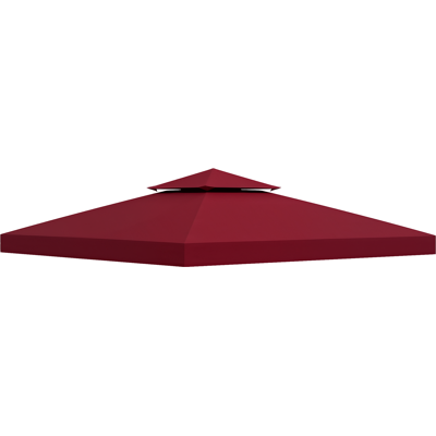 Generic Outsunny Toit De Remplacement Pour Pavillon De Jardin Toile De Rechange Pour Pavillon Tonnelle Tente 3 X 3 M Rouge Vineux - Publicité Generic Outsunny Toit De Remplacement Pour Pavillon De Jardin Toile De Rechange Pour Pavillon Tonnelle Tente 3 X 3 M Rouge Vineux - Publicité