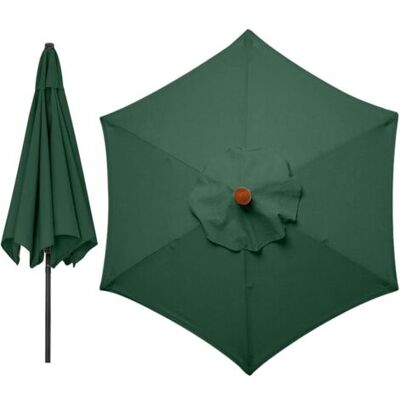 SCORPIO Housses De Rechange Pour Parasol 3 Mètres 6 Bras Parasol De Rechange Pour Auvent De Jardin Housse De Rechange Pour Parasol, Auvent Uniquement (vert)- - Publicité SCORPIO Housses De Rechange Pour Parasol 3 Mètres 6 Bras Parasol De Rechange Pour Auvent De Jardin Housse De Rechange Pour Parasol, Auvent Uniquement (vert)- - Publicité