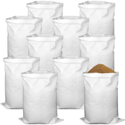 ABYSSE 10 Sacs À Gravats 55 X 95 Cm 55 Kg, Tissu Polypropylène Très Résistant, Sac De Chantier, Déchets De Jardin, Sable, Réutilisables - Publicité ABYSSE 10 Sacs À Gravats 55 X 95 Cm 55 Kg, Tissu Polypropylène Très Résistant, Sac De Chantier, Déchets De Jardin, Sable, Réutilisables - Publicité